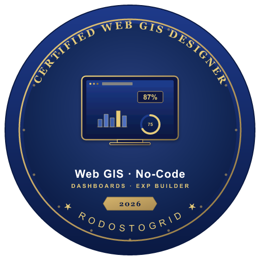 Sertifikalı ArcGIS Web GIS Tasarımcısı